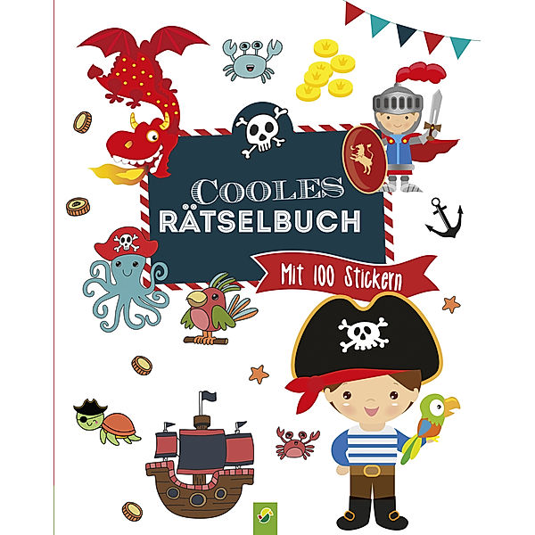 Cooles Rätselbuch für Kinder ab 4 Jahren, Schwager & Steinlein Verlag