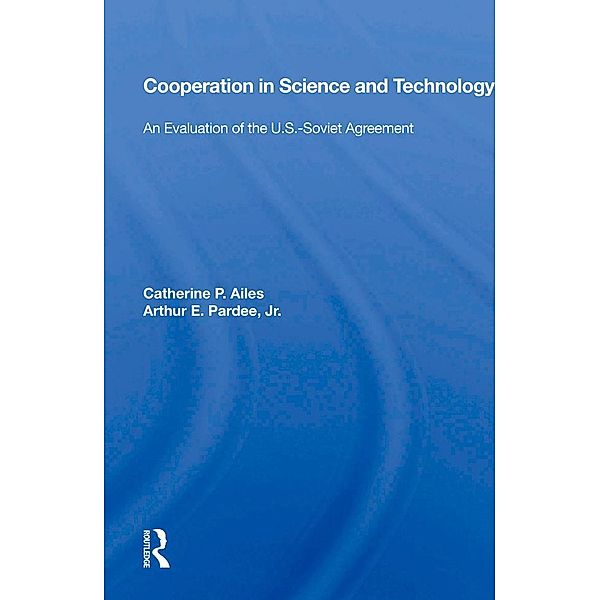 Cooperation In Science And Technology, Catherine P. Ailes