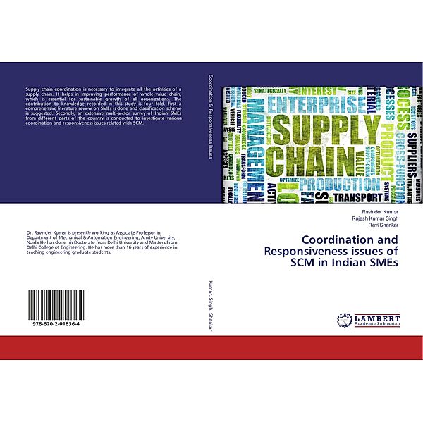 Coordination and Responsiveness issues of SCM in Indian SMEs, Ravinder Kumar, Rajesh Kumar Singh, Ravi Shankar