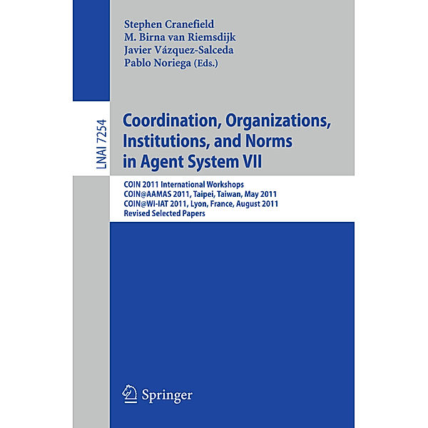 Coordination, Organizations, Instiutions, and Norms in Agent System VII