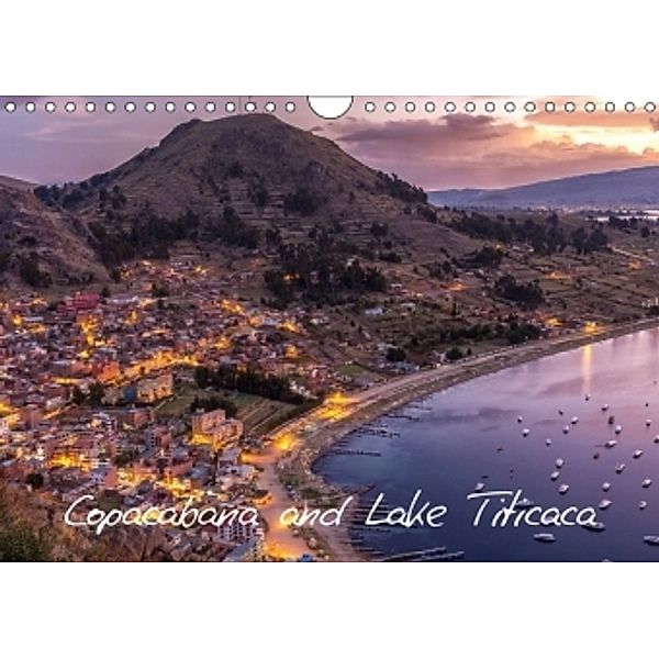 Copacabana and Lake Titicaca (Wall Calendar 2017 DIN A4 Landscape), Max Glaser