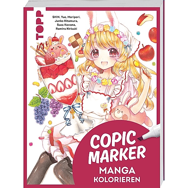 Copic Marker: Manga kolorieren, frechverlag