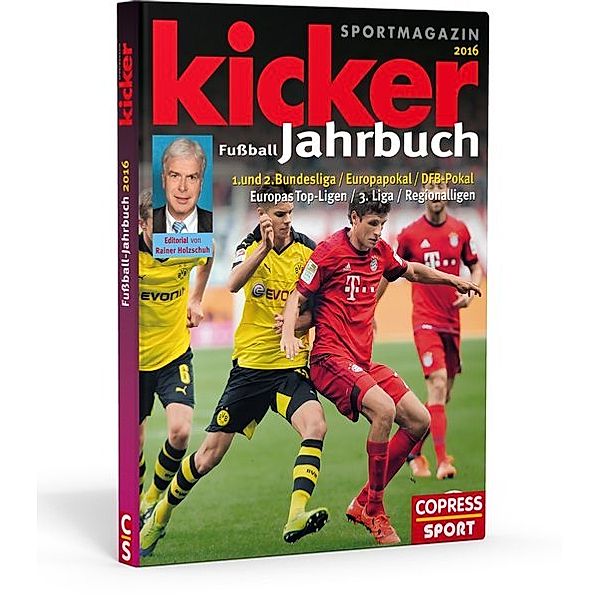 Copress Sport / Kicker Fußball-Jahrbuch 2016, Kicker Sportmagazin