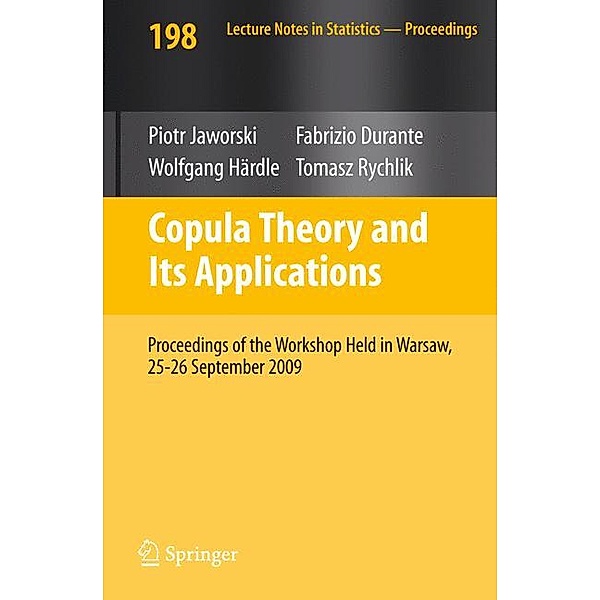 Copula Theory and Its Applications