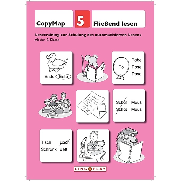 CopyMap 5: Fliessend Lesen. Lesetraining zur Schulung des automatisierten Lesens, Vera Gerwalin