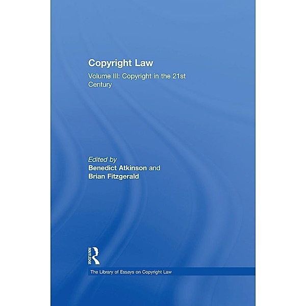 Copyright Law, Benedict Atkinson