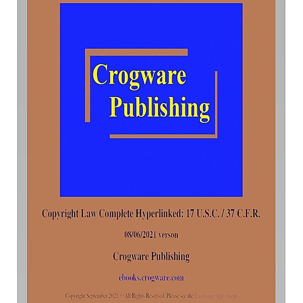 Copyright Law Complete Hyperlinked / Hyperlinked, Craig Manfredi