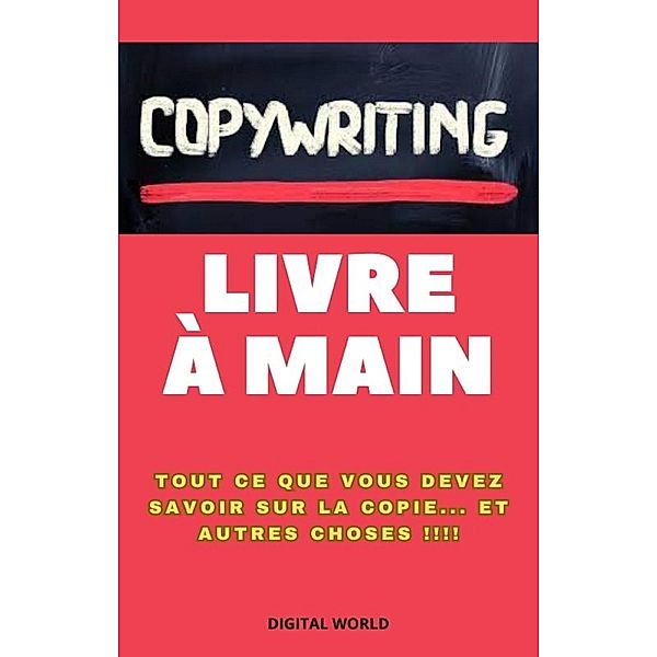 Copywriting - livre à main