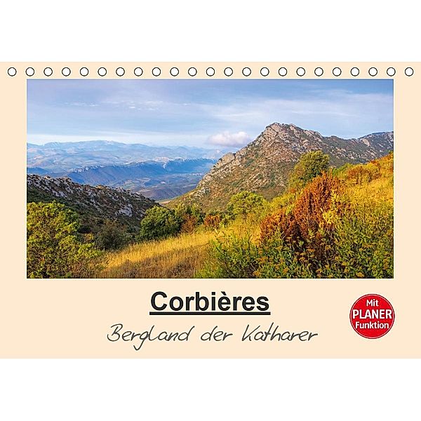 Corbieres - Bergland der Katharer (Tischkalender 2021 DIN A5 quer), LianeM