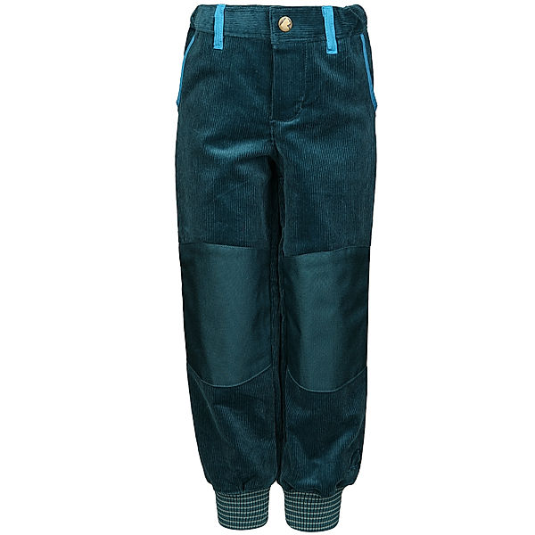 finkid Cordhose KISULI in deep teal/mosaic