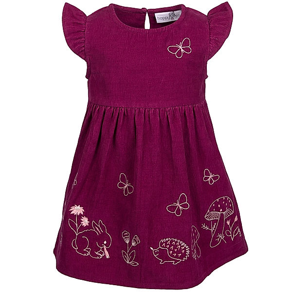 happy girls Cordkleid KANIN in berry