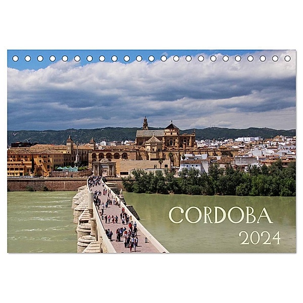 Córdoba (Tischkalender 2024 DIN A5 quer), CALVENDO Monatskalender, Andrea Ganz