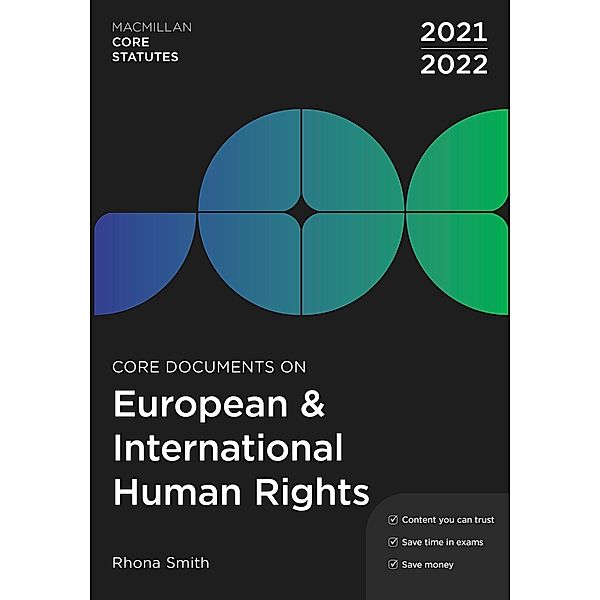 Core Documents on European and International Human Rights 2021-22, Rhona Smith