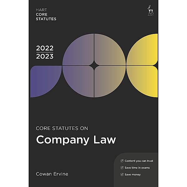 Core Statutes on Company Law 2022-23, Cowan Ervine