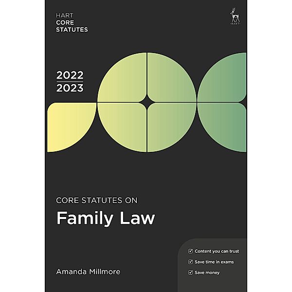 Core Statutes on Family Law 2022-23, Amanda Millmore