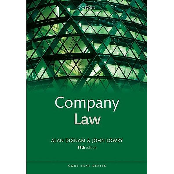 Core Texts Series / Company Law, Alan Dignam, John Lowry