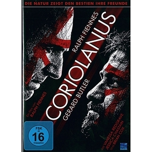 Coriolanus - Enemy of War, Fiennes, Butler, Redgrave, Chastain, Cox