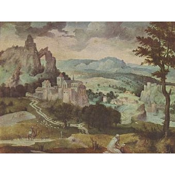 Cornelis Massys - Hl. Hieronymus in einer Landschaft - 500 Teile (Puzzle)