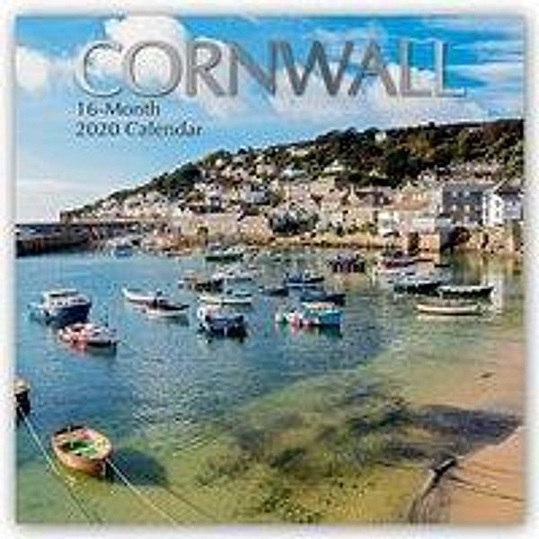 Cornwall 2020 - 16-Monatskalender, The Gifted Stationery Co. Ltd