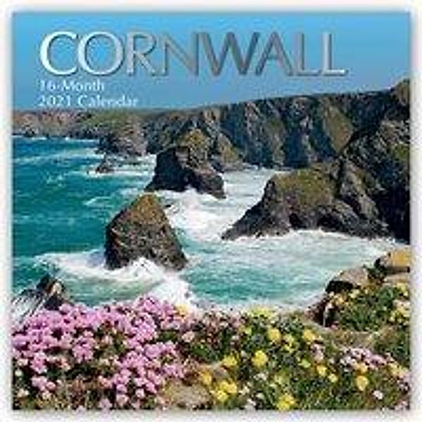 Cornwall 2021, 16-month calendar, The Gifted Stationery Co. Ltd