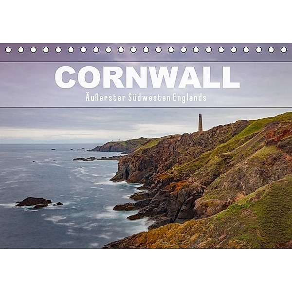 Cornwall - Äußerster Südwesten Englands (Tischkalender 2017 DIN A5 quer), Norman Preißler
