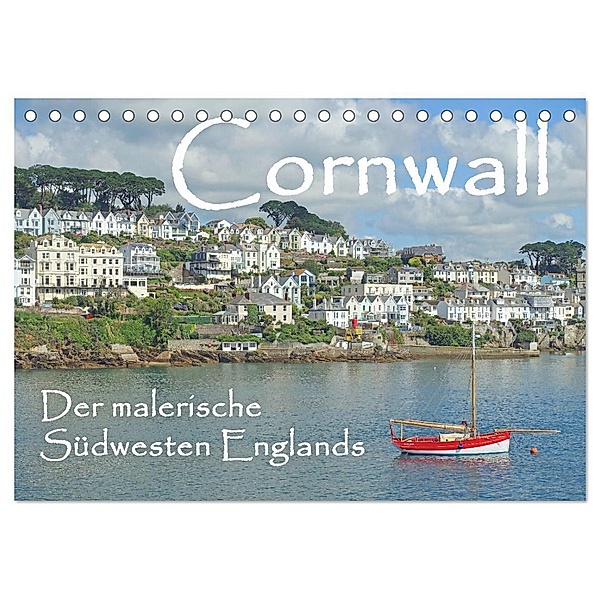 Cornwall. Der malerische Südwesten Englands (Tischkalender 2024 DIN A5 quer), CALVENDO Monatskalender, Anita Berger