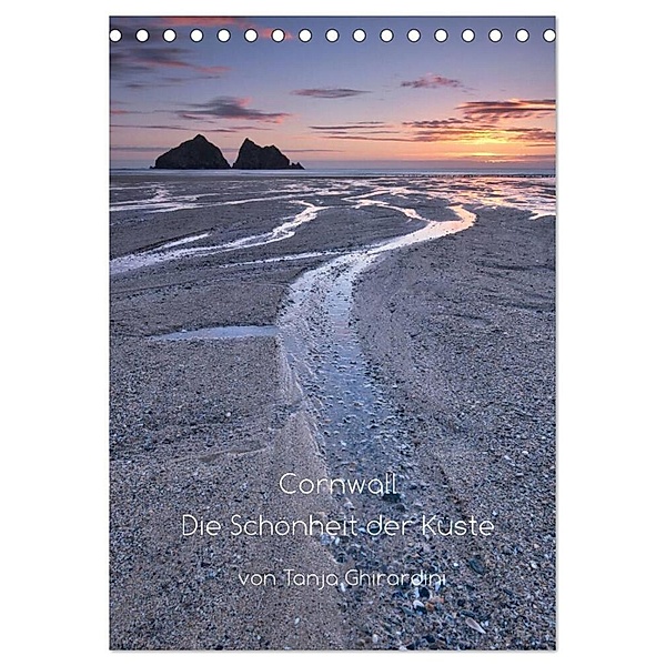 Cornwall - Die Schönheit der Küste (Tischkalender 2024 DIN A5 hoch), CALVENDO Monatskalender, Tanja Ghirardini