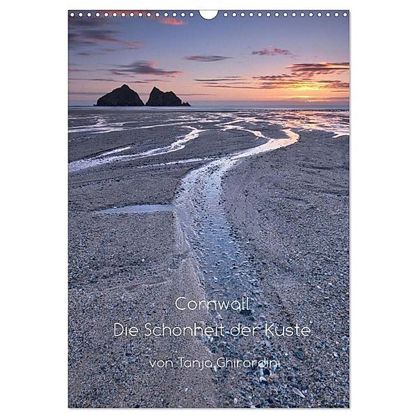 Cornwall - Die Schönheit der Küste (Wandkalender 2024 DIN A3 hoch), CALVENDO Monatskalender, Tanja Ghirardini