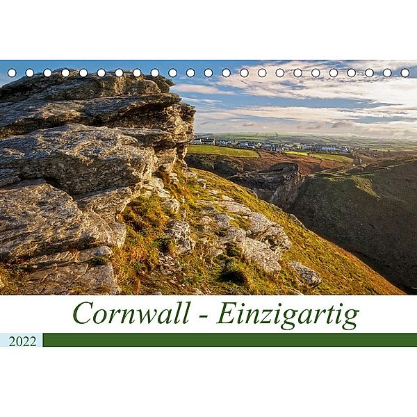 Cornwall - Einzigartig (Tischkalender 2022 DIN A5 quer), Manuela Steinbach