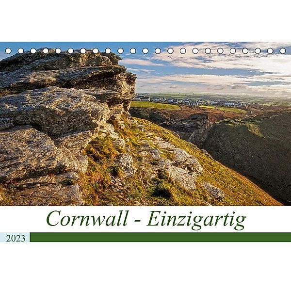 Cornwall - Einzigartig (Tischkalender 2023 DIN A5 quer), Manuela Steinbach