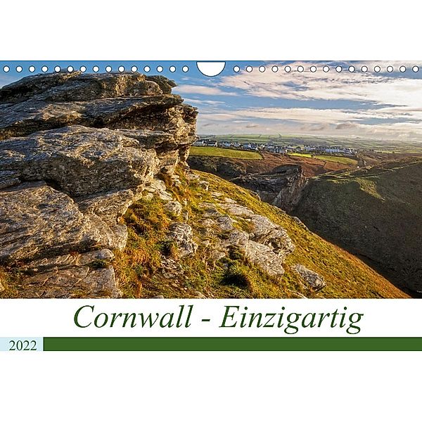 Cornwall - Einzigartig (Wandkalender 2022 DIN A4 quer), Manuela Steinbach
