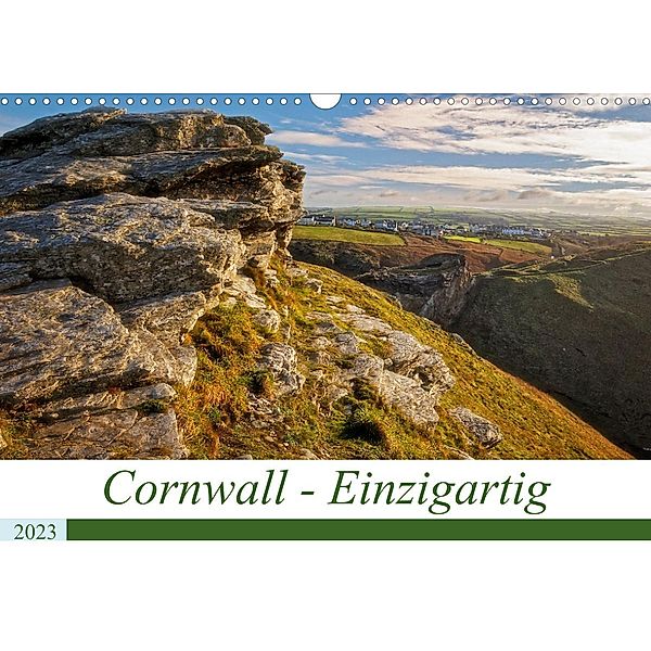 Cornwall - Einzigartig (Wandkalender 2023 DIN A3 quer), Manuela Steinbach