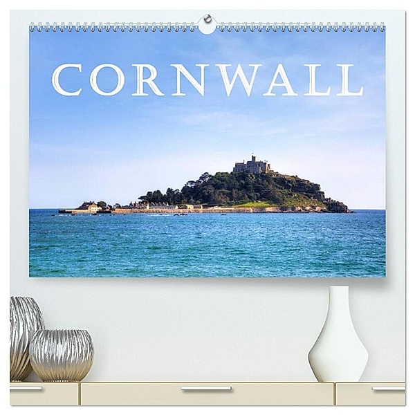 Cornwall (hochwertiger Premium Wandkalender 2024 DIN A2 quer), Kunstdruck in Hochglanz, Joana Kruse