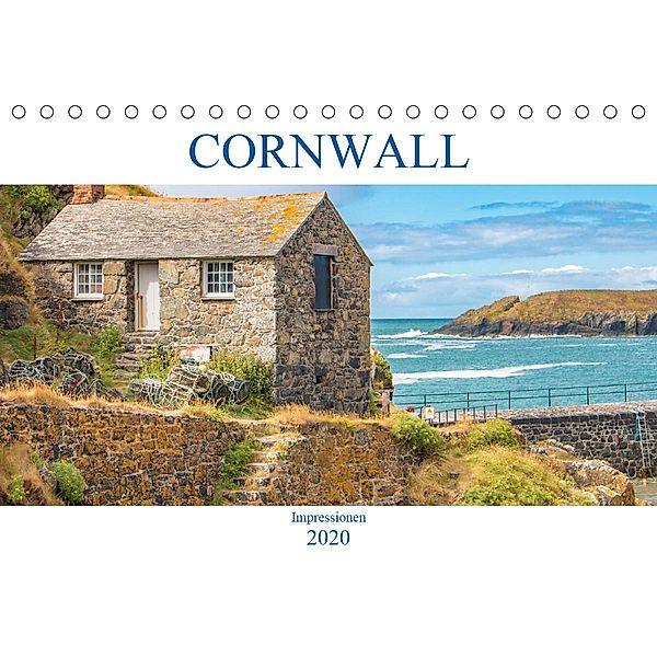 Cornwall Impressionen (Tischkalender 2020 DIN A5 quer)