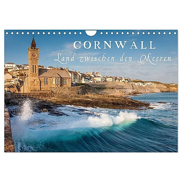 Cornwall - Land zwischen den Meeren (Wandkalender 2025 DIN A4 quer), CALVENDO Monatskalender, Calvendo, Christian Müringer