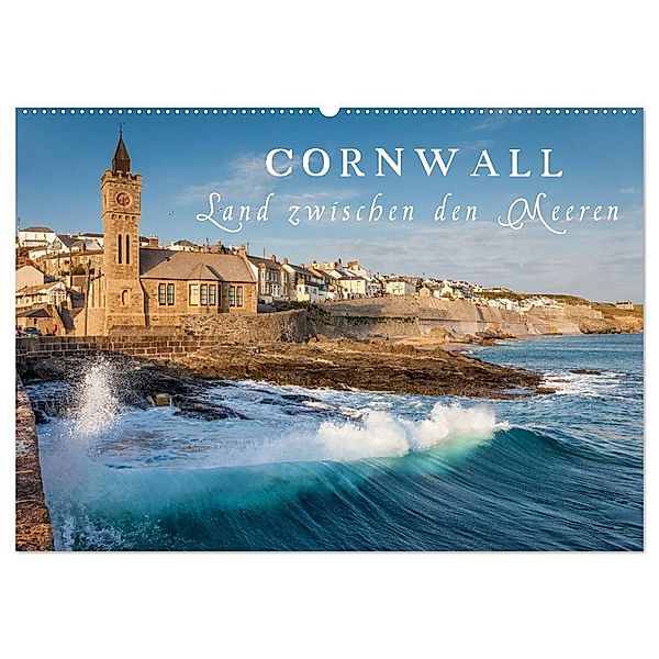 Cornwall - Land zwischen den Meeren (Wandkalender 2025 DIN A2 quer), CALVENDO Monatskalender, Calvendo, Christian Müringer