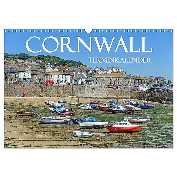 Cornwall. Terminkalender (Wandkalender 2025 DIN A3 quer), CALVENDO Monatskalender, Calvendo, Anita Berger