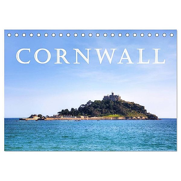 Cornwall (Tischkalender 2024 DIN A5 quer), CALVENDO Monatskalender, Joana Kruse