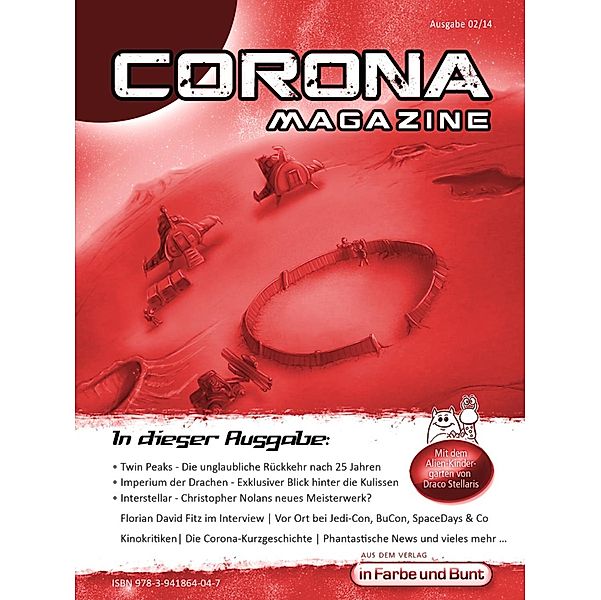 Corona Magazine 02/2014: November 2014 / Corona Magazine Bd.2, Bettina Petrik, Bernd Jooß, Kira Wolf-Marz, Hermann Ritter, Dirk den van Boom, Marc Richter, Andreas Dannhauer, Simon Haffner, Frank Hebenstreit, Christian Humberg, Bernd Perplies, Jazz Styx, Klaus Schapp, Eric Zerm, Elias Albrecht, Birgit Schwenger