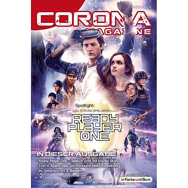 Corona Magazine 04/2018: April 2018 / Corona Magazine Bd.42, Uwe Anton, Oliver Koch, Reinhard Prahl, Sven Wedekin, Markus Gehde, Jörg Weese, Armin Rößler, Reiner Krauss, Bettina Petrik, Thorsten Walch, Alexandra Trinley, Birgit Schwenger, Björn Sülter, Marcus Haas