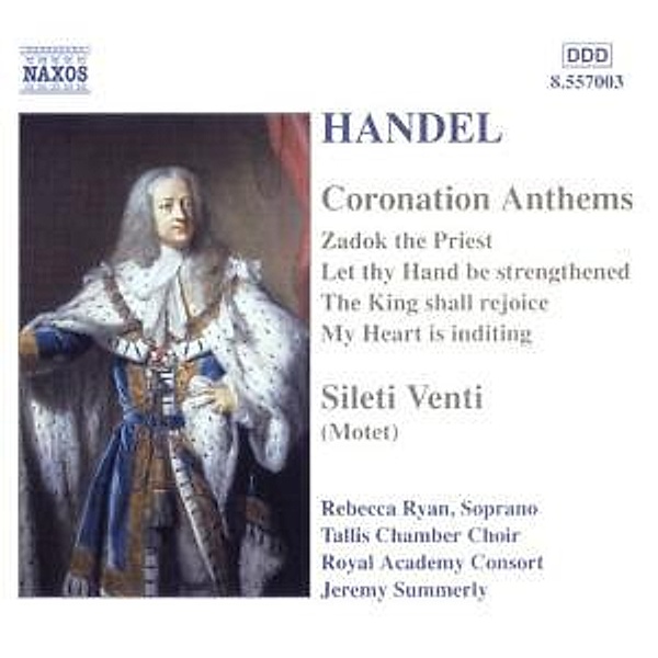 Coronation Anthems/Silete Vent, Summerly, Tallis Chamber Choir