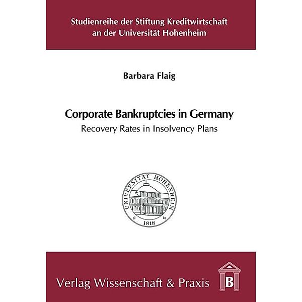 Corporate Bankruptcies in Germany., Barbara Flaig
