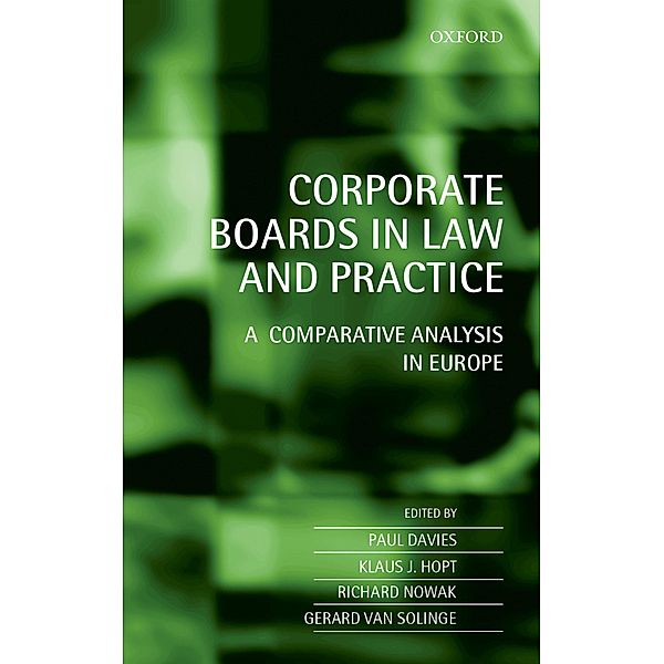 Corporate Boards in Law and Practice