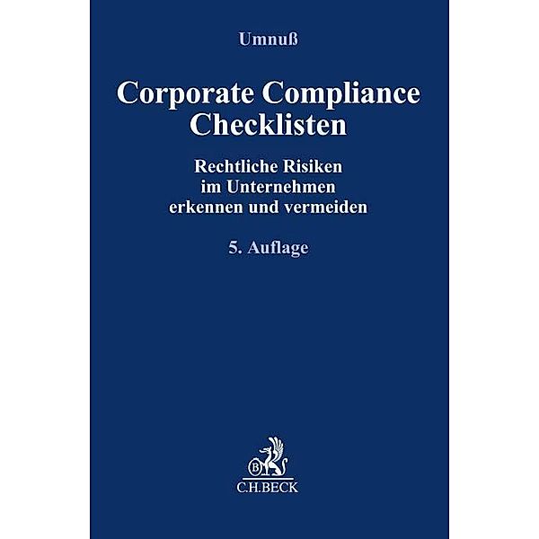 Corporate Compliance Checklisten