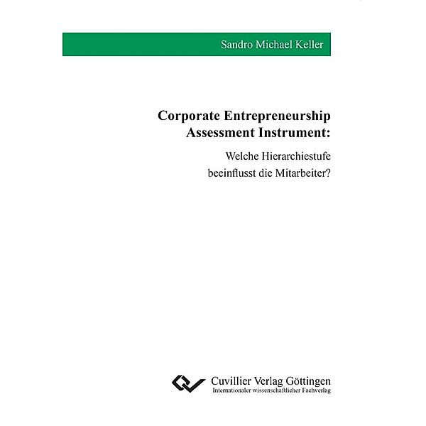 Corporate Entrepreneurship Assessment Instrument