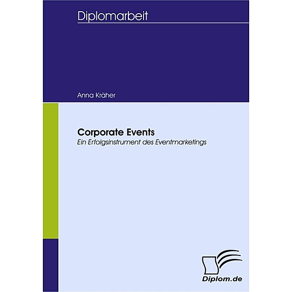 Corporate Events - Ein Erfolgsinstrument des Eventmarketings, Anna Kräher