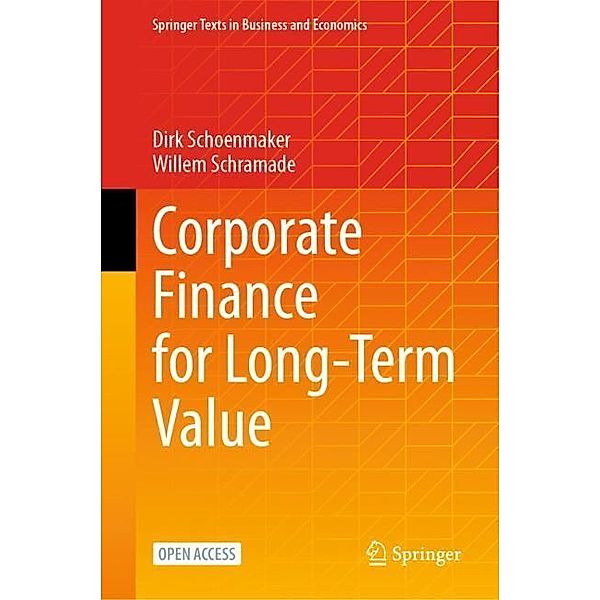 Corporate Finance for Long-Term Value, Dirk Schoenmaker, Willem Schramade