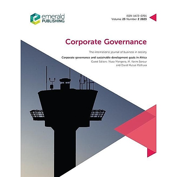 Corporate Governance and Sustainable Development Goals in Africa