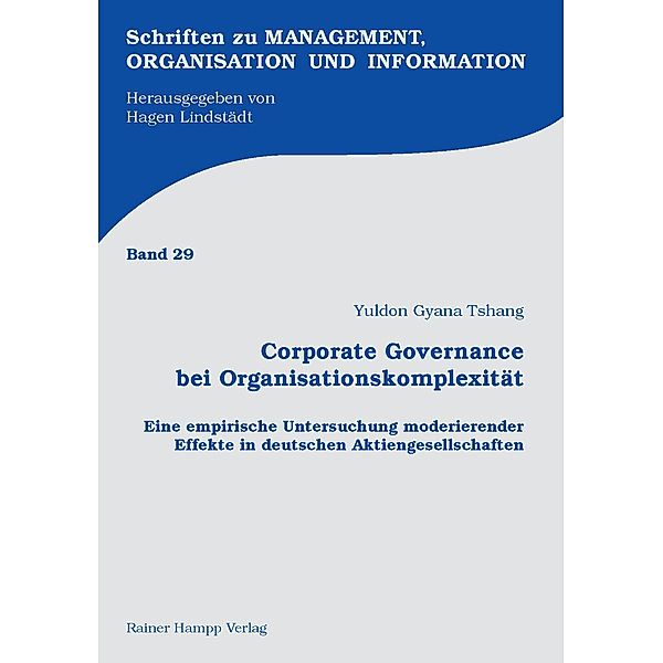 Corporate Governance bei Organisationskomplexität, Yuldon Gyana Tshang