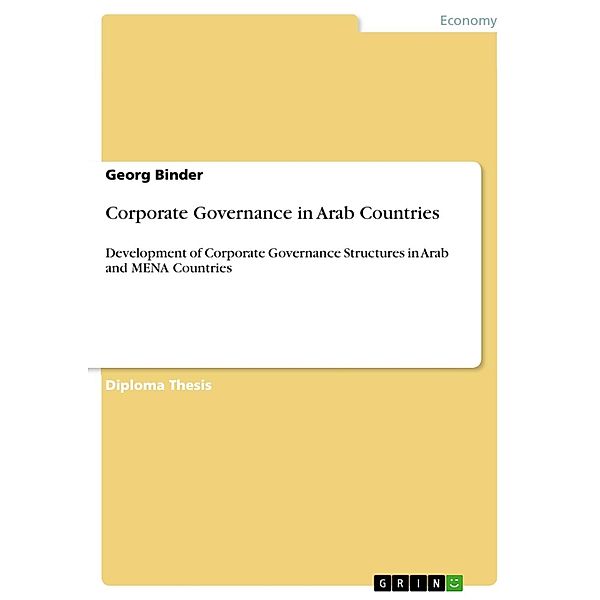 Corporate Governance in Arab Countries, Georg Binder